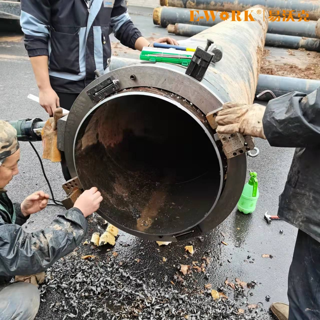 分瓣式管道切割坡口機(jī)常見故障及解決方法
